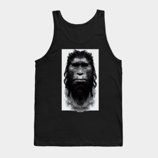 Neanderthal man portre Design Tank Top